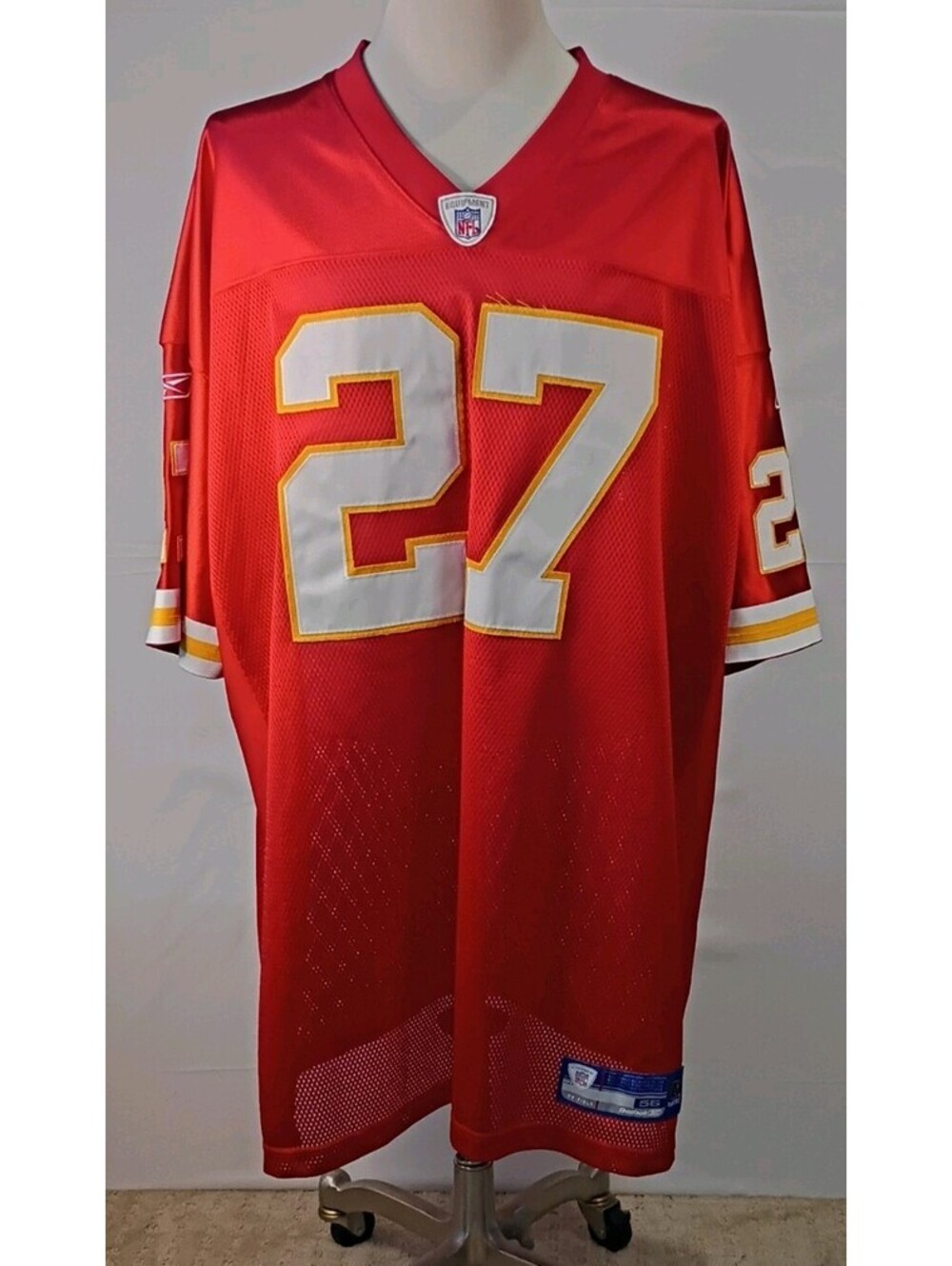 Larry Johnson Jersey #27 Reebok On Field Kansas City Chiefs Size 56